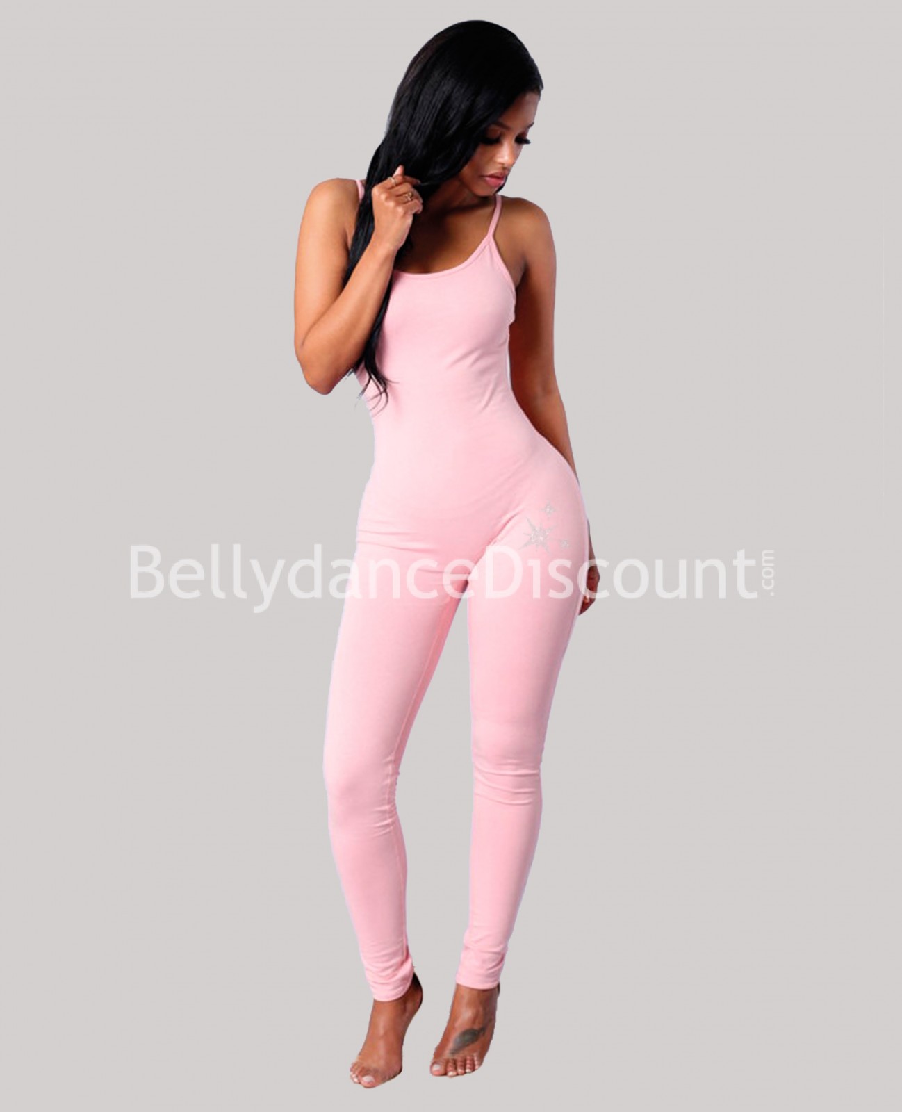 Light pink woman dance suit