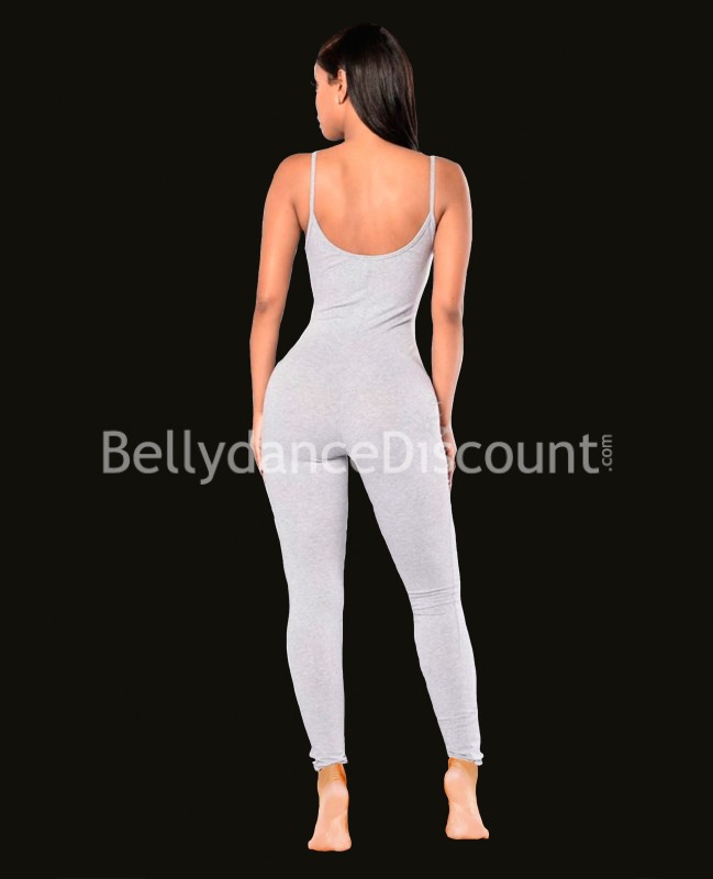 Mono de danza para mujer color gris