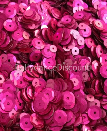 Lot de 1000 mini pastilles à coudre fuchsia