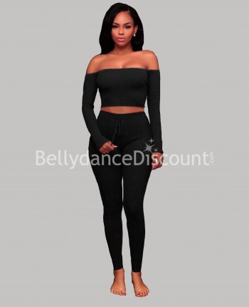 Tenue de cours de danse noire