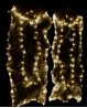 Pair of light-up gold Bellydance fans