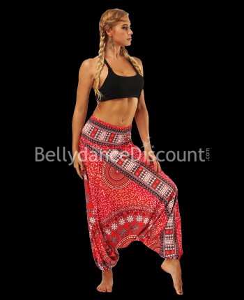 Pantalones rojos para danza...