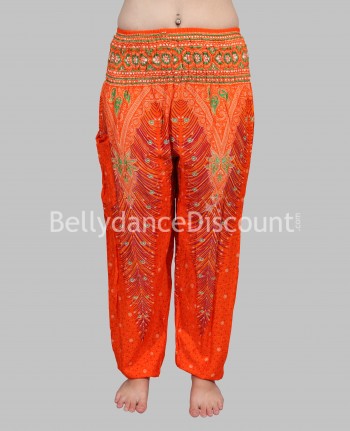 Pantalon indien orange