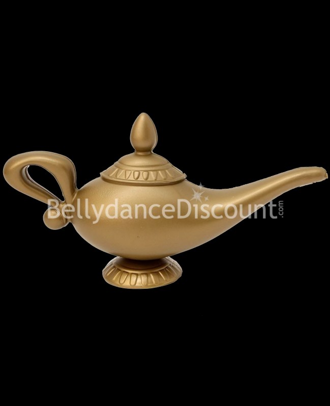 Lampe d'Aladdin en plastique couleur bronze Lampe d'Aladdin en plastique couleur bronze