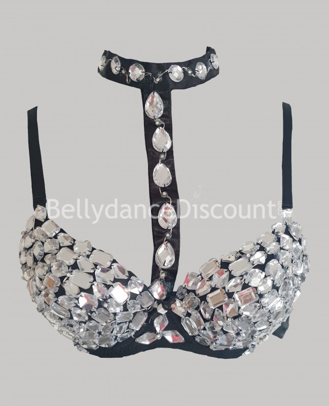 Soutien-gorge de danse orientale lumineux