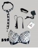 Soutien-gorge de danse orientale lumineux