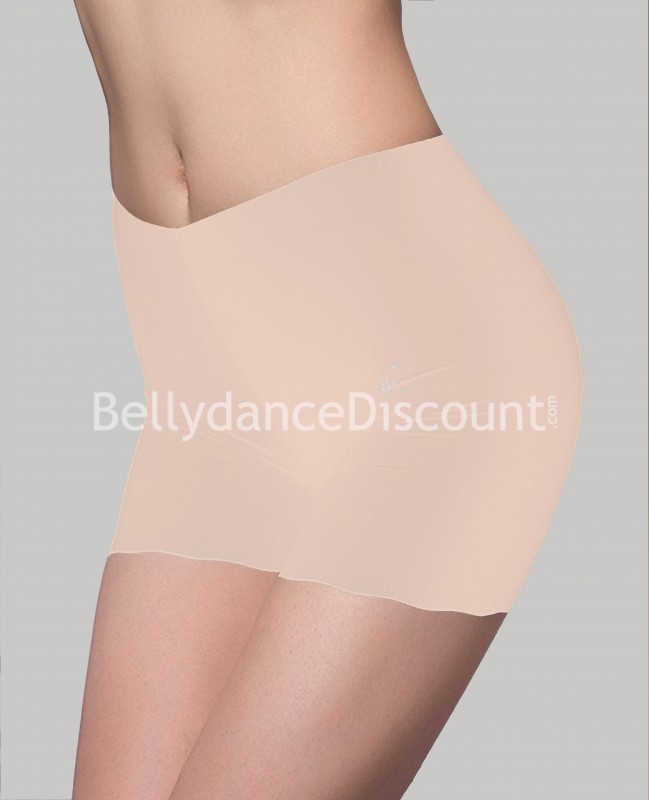 Unsichtbarer Tanz Shorty in Hautfarbe
