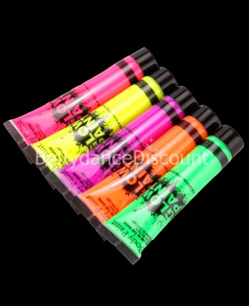 Pintura fluorescente cuerpo