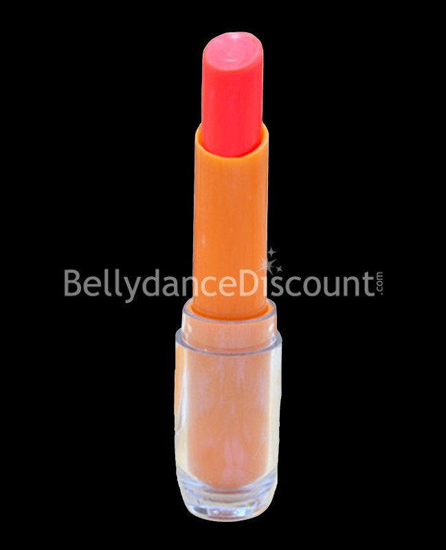 Rouge à lèvres fluorescent orange