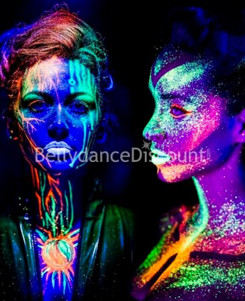 Fluorescent body paint