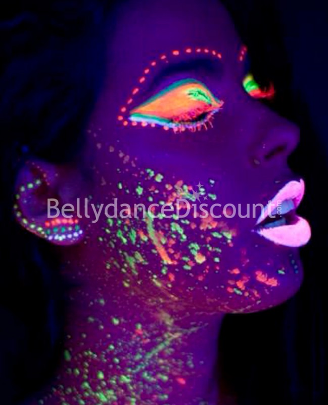 Fluorescent body paint