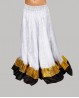 Bellydance and Bollywood girls skirt white