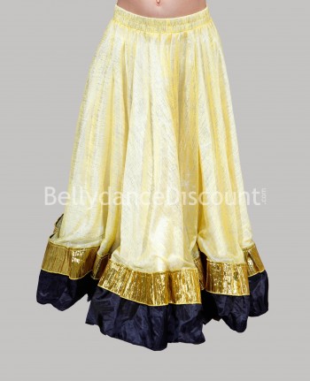 Bellydance and Bollywood girls skirt yellow