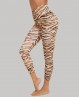 Tanzleggings im Zebra-Print