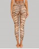 Tanzleggings im Zebra-Print