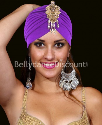 Turban oriental violet
