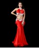 Red Bellydance costume NEYA