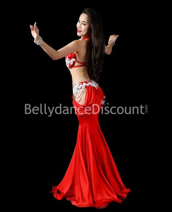 Red Bellydance costume NEYA