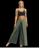 Pantaloni indiani verde militare