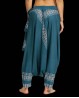 Indische Tanzhose in Blaugrün