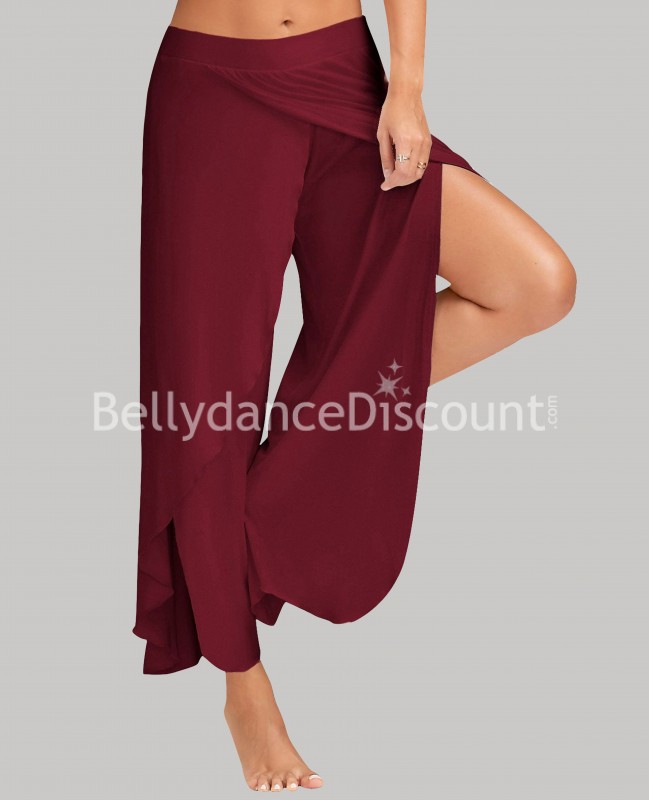 Pantalon de danse bordeaux
