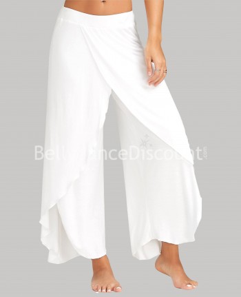 Pantalón de baile blanco