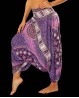 Pantalon de danse Bollywood violet