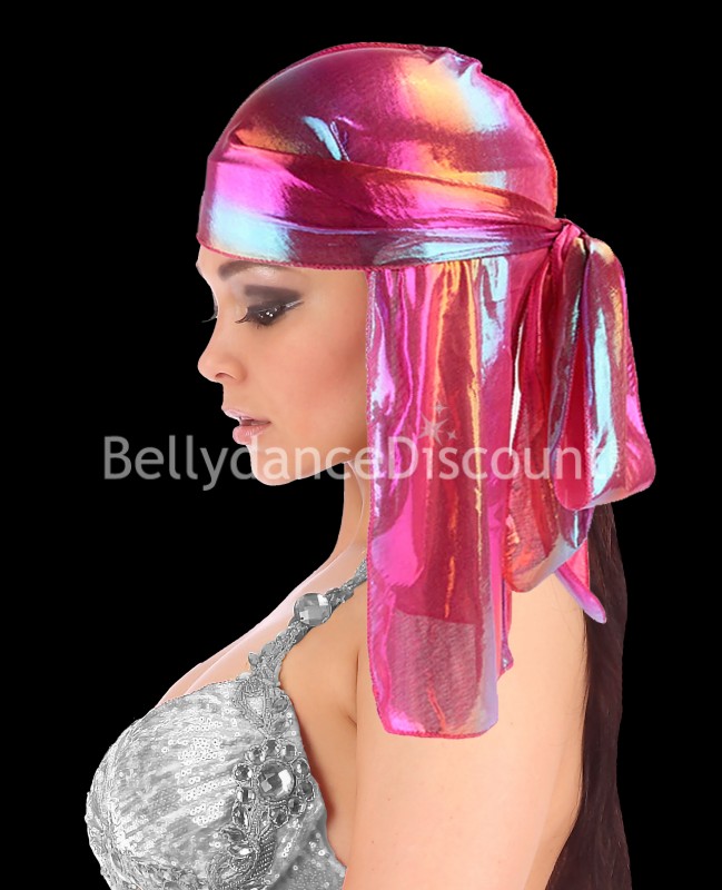 Durag mehrfarbig Rosa