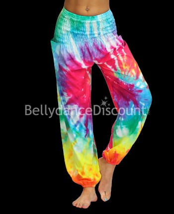 Bunte Tanzhose „Tie-Dye“