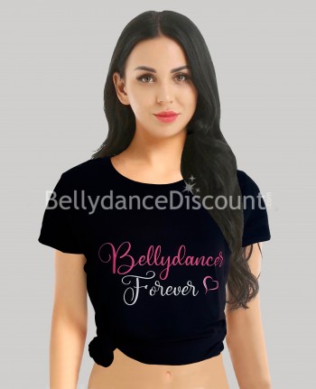 T-shirt nera "Bellydancer...