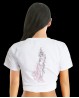 T-shirt bianca "Bellydancer Forever"