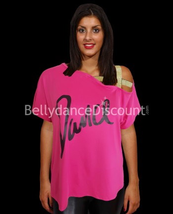 T-shirt "Dance" rosa