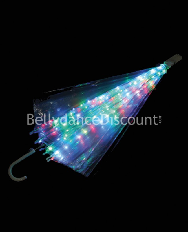 Ombrello luminoso multicolore