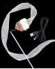 Rhythmic gymnastics and dance light-up ribbon