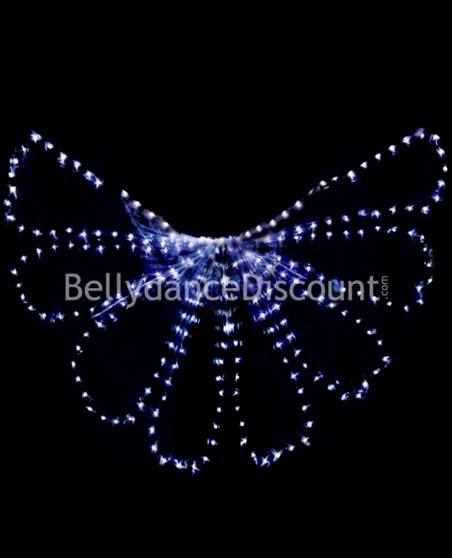 Ailes d’Isis lumineuses papillon à Leds blanches