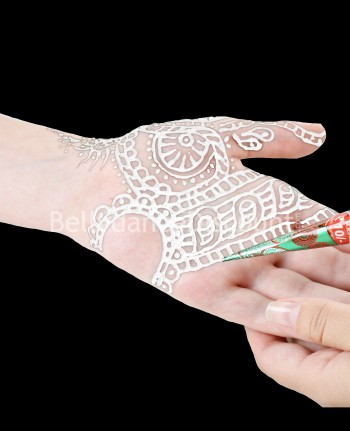 Cono de henna blanca