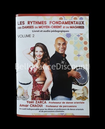 Booklet + USB key on the fundamental rhythms of oriental dance - Volume 2 - French