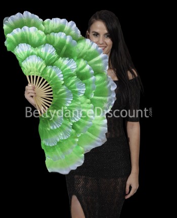 Very large "flower petals" green fan