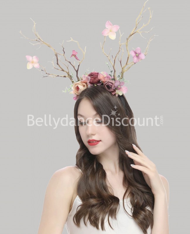 Bühnen-Haarschmuck mit Naturthema