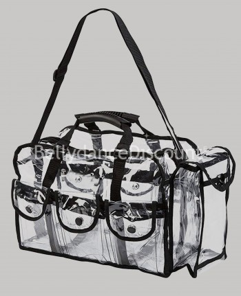 Transparent travel bag