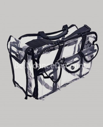 Transparent travel bag