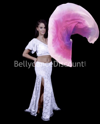 "Flowery" circular Flex’veil - Medium