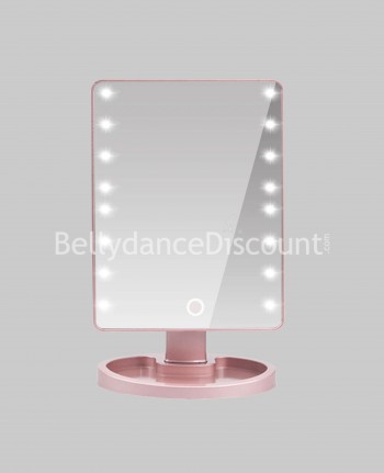 Espejo móvil luminoso