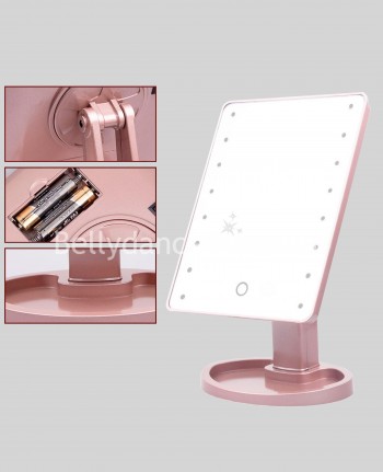 Espejo móvil luminoso