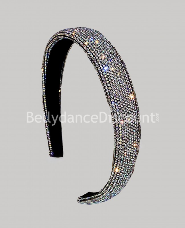 Glitzernder Haarreif mit Strass