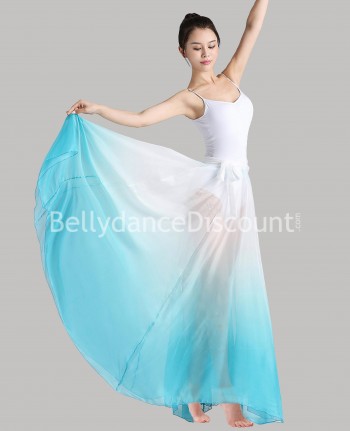 Jupe fluide de danse blanc...