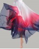 Jupe fluide de danse multicolore