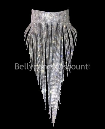 Silberfarbenes Strass-Collier