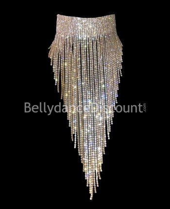 Collier de strass doré
