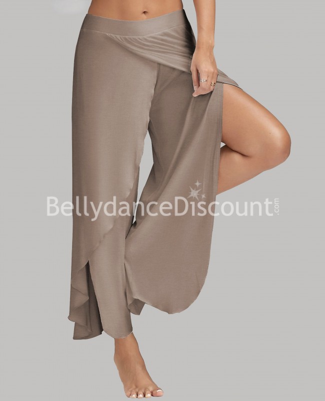 Pantalón de baile color topo